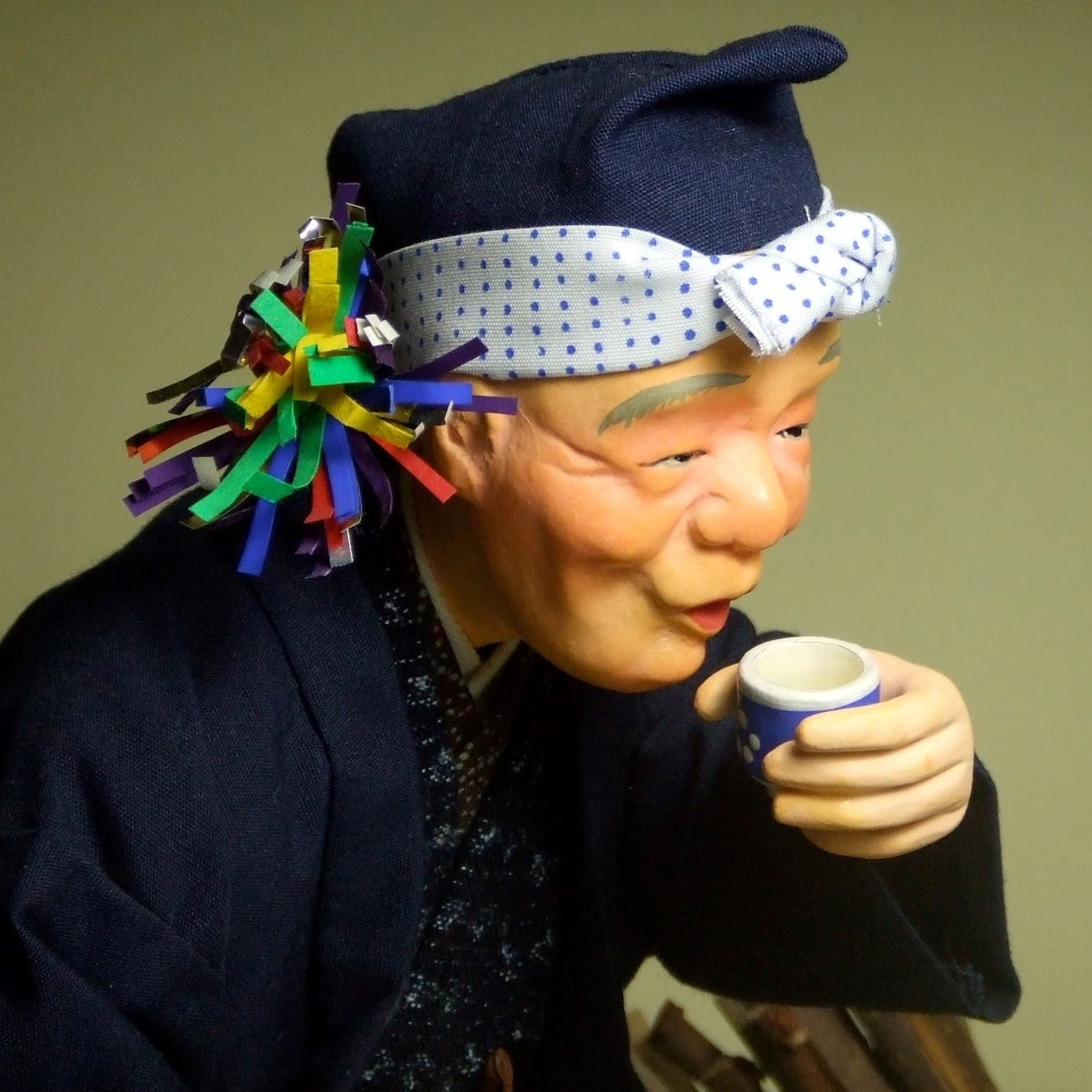 八戸市出身　元「紋章上絵師」＆えんぶり人形制作者　下崎雅之さん　60代の写真3