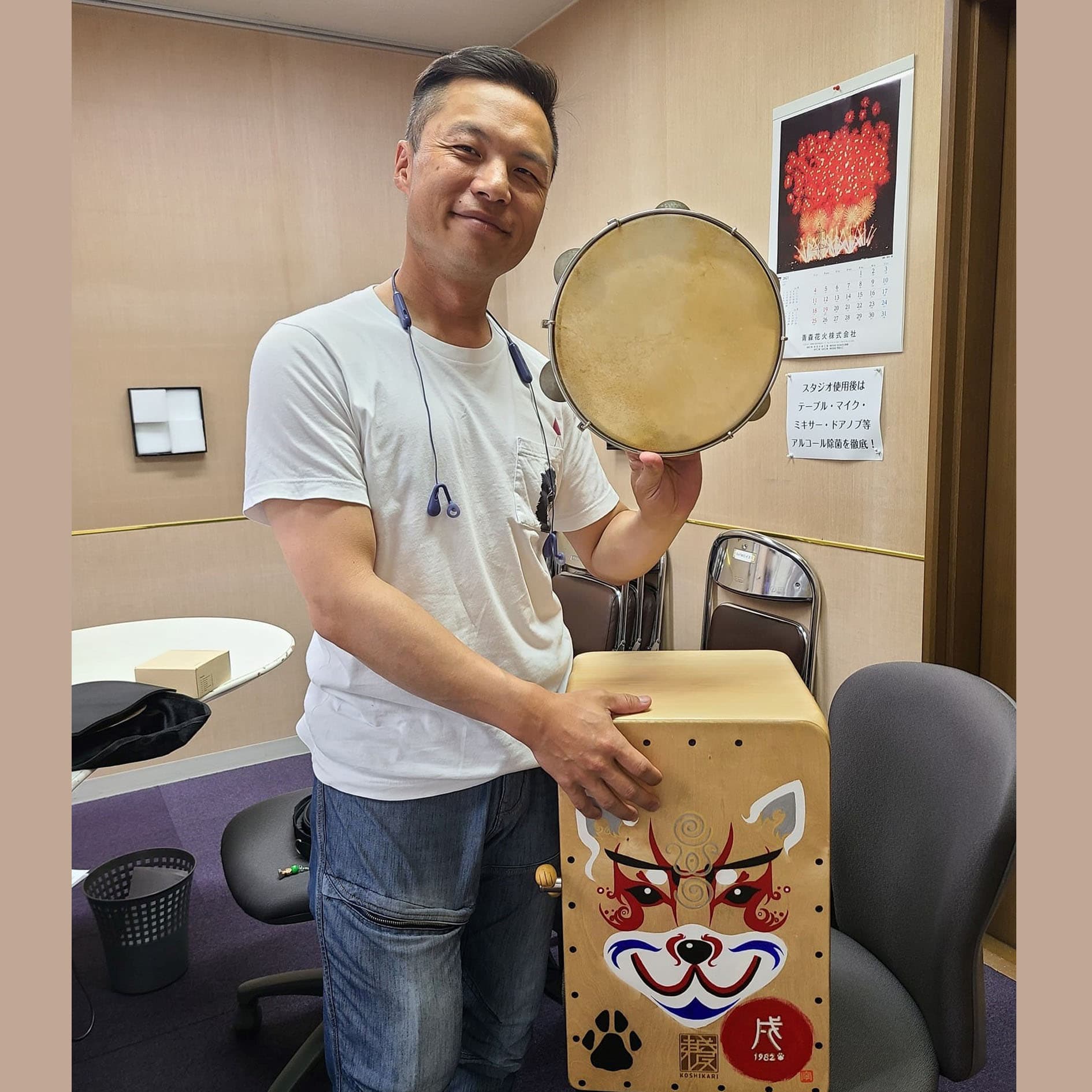  八戸市出身　打楽器奏者　鈴木和徳さん　40代の写真3