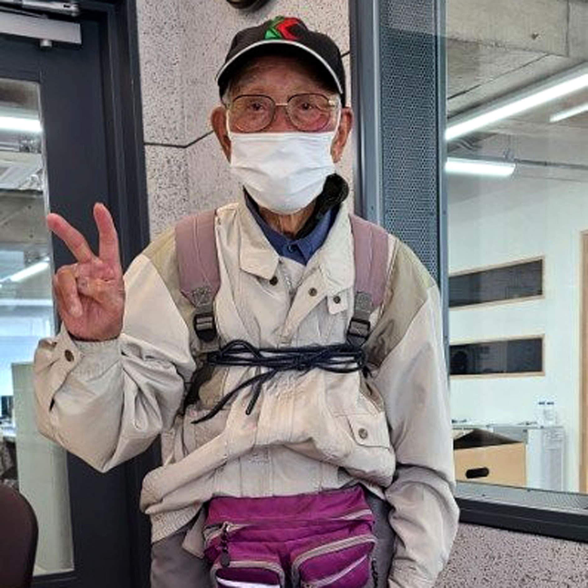 秋田県秋田市雄和町出身 鮫公民館協力会副会長 工藤長四郎さん 101才