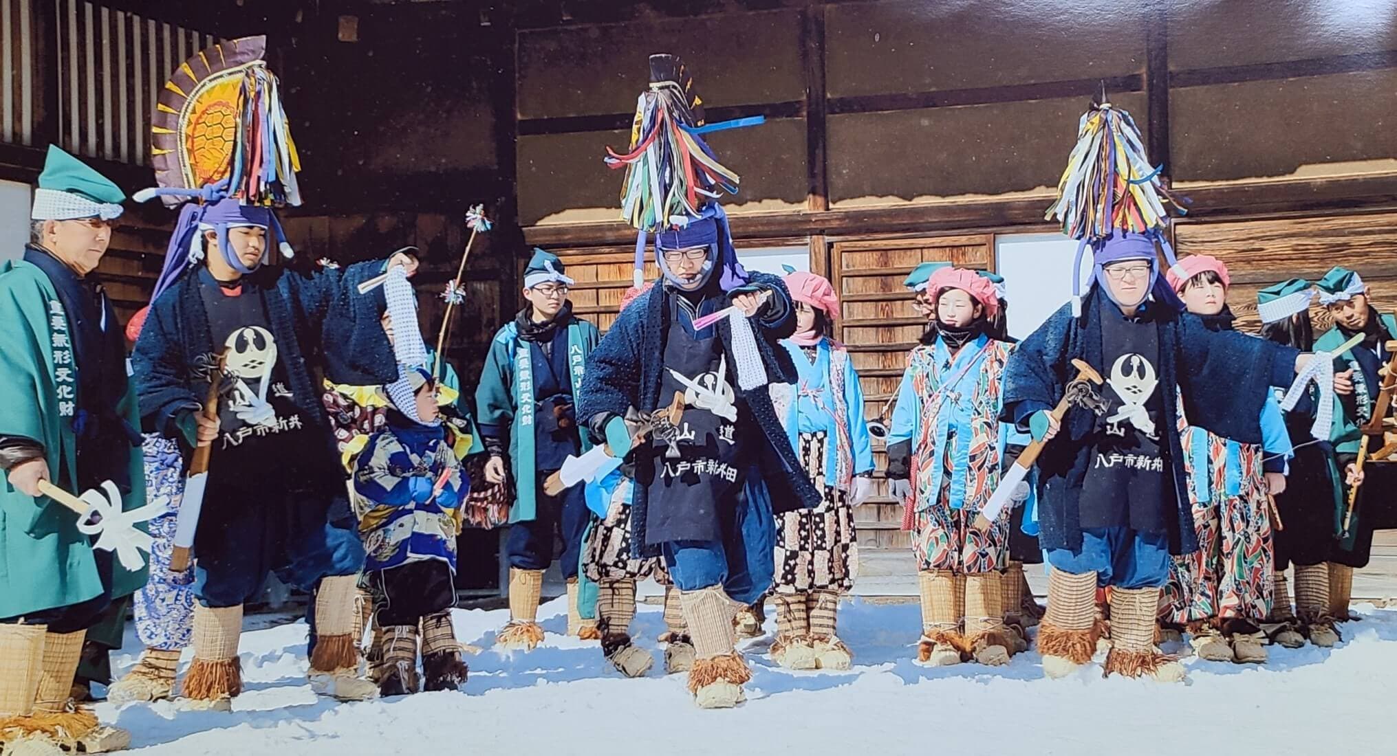 八戸出身 山道えんぶり組 石橋信男さん(70代)