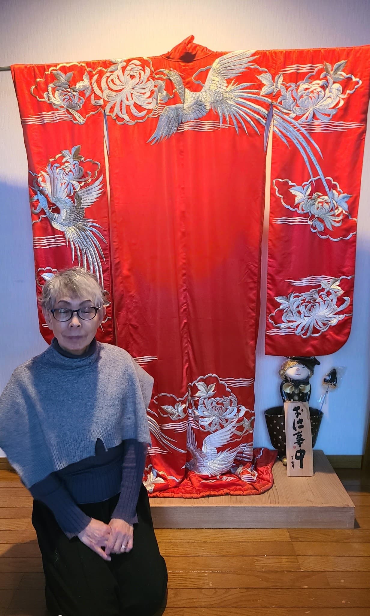 八戸出身 八戸和裁学院(藤井和裁) 古舘久子(ふるだてひさこ)70代